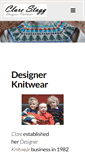 Mobile Screenshot of clareknitwear.co.uk